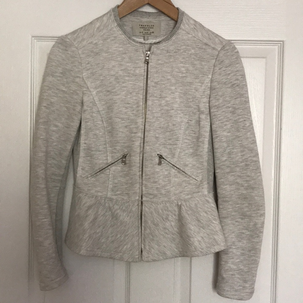 Zara Trafaluc peplum blazer